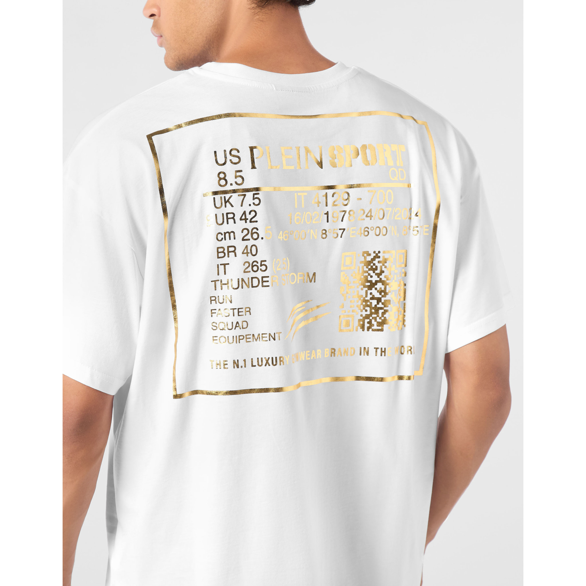 PLEIN SPORT Camiseta Cuello Redondo