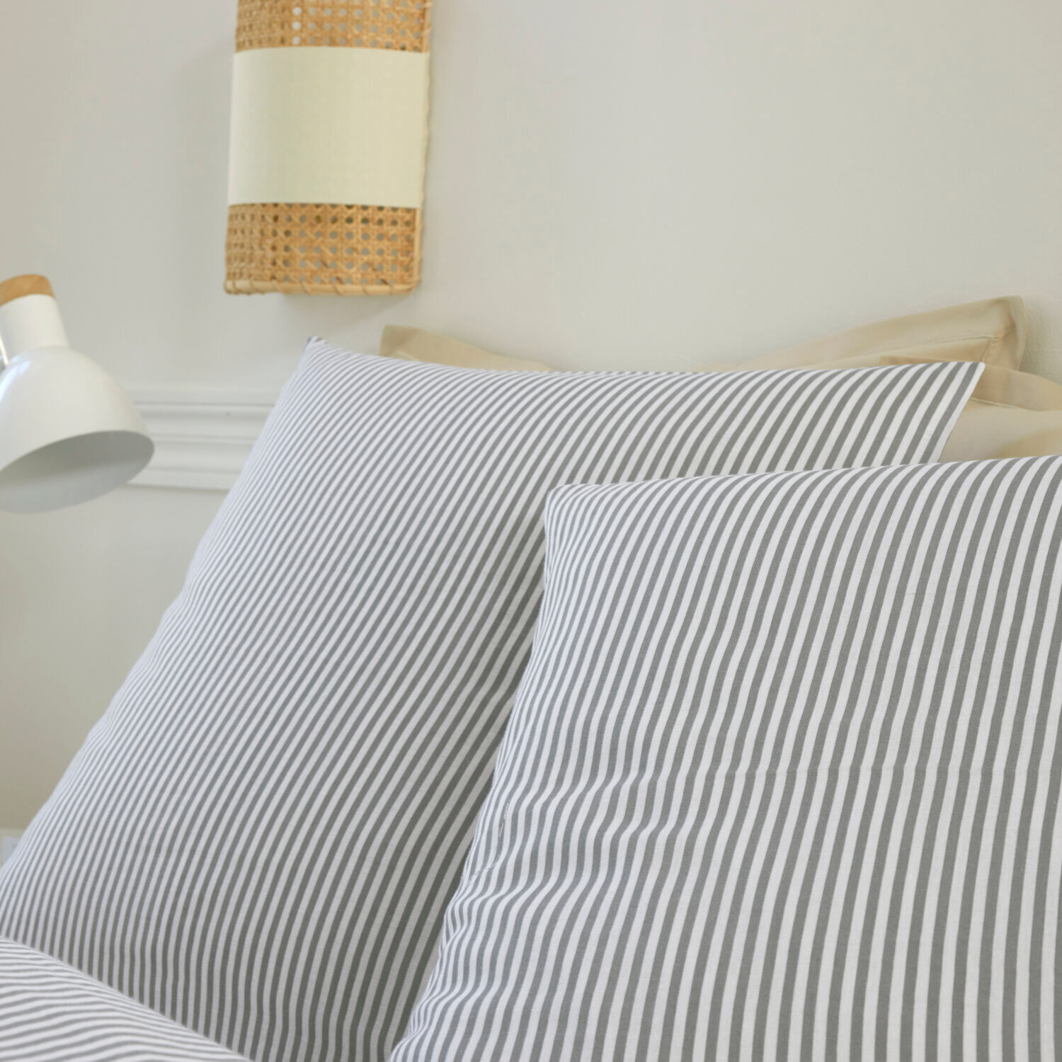 Parure housse de couette imprimé 100% gaze de coton - laya