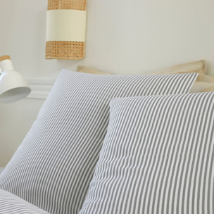 Parure housse de couette imprimé 100% gaze de coton - laya