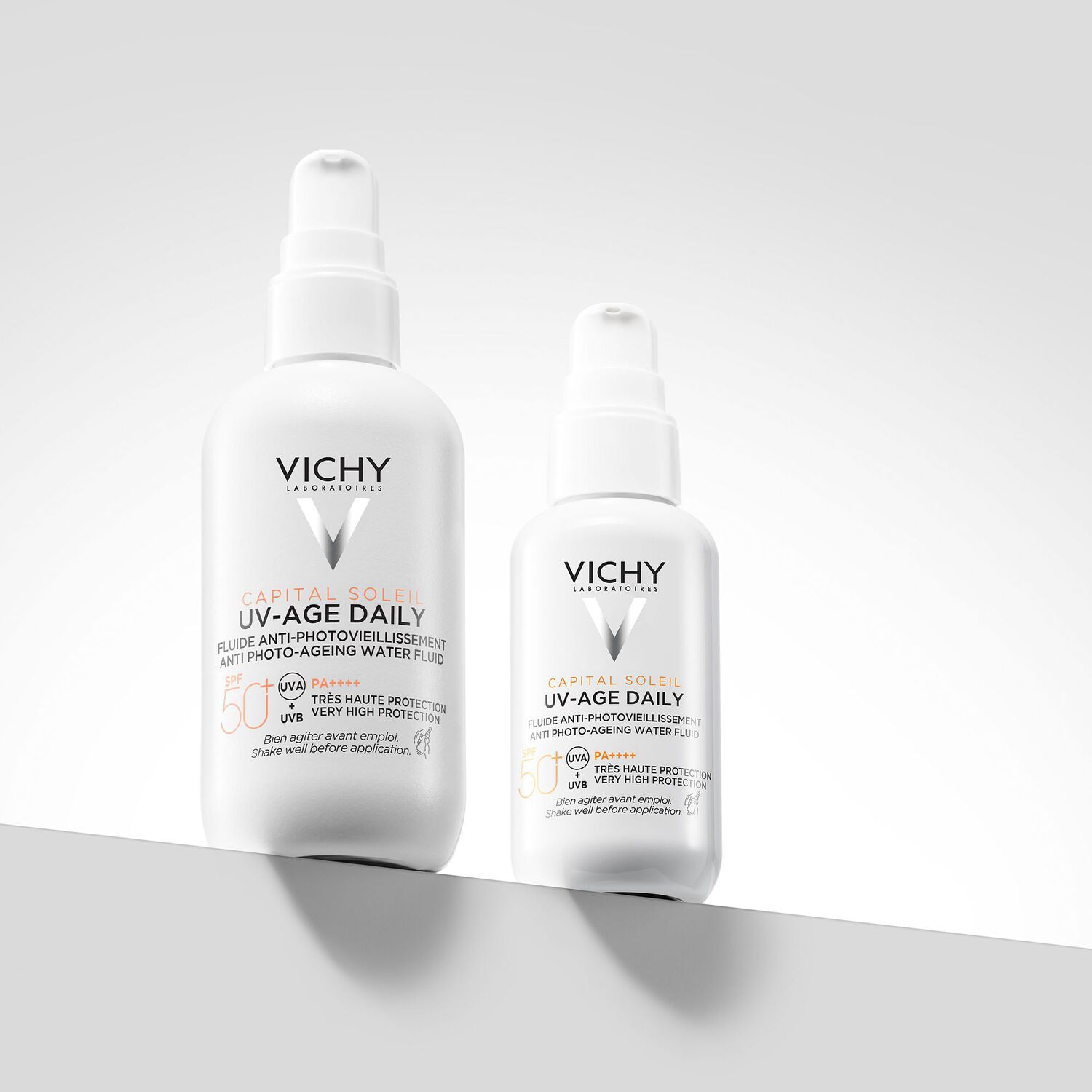 Capital Soleil - Fluide Solaire Anti-Photovieillissement SPF50+ Visage 80 ml