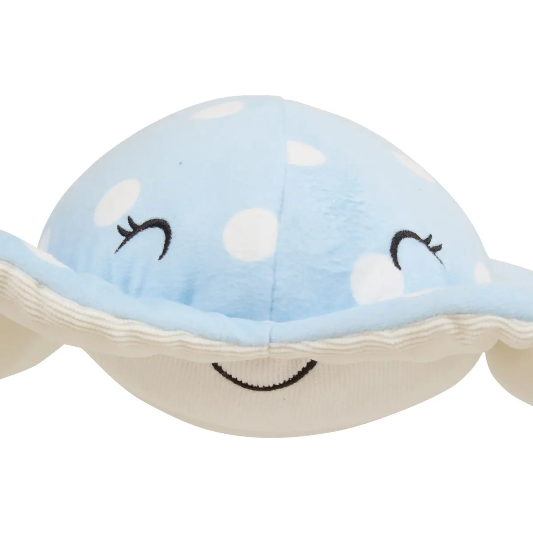 Peluche Orta Raie Manta 95x10 cm Bleu Clair