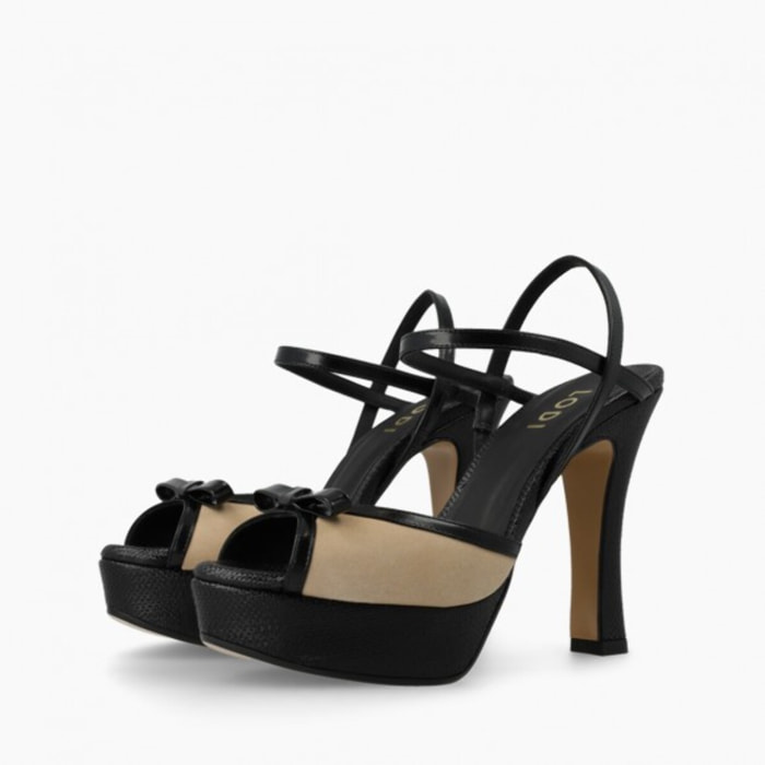 SANDALIAS NEGRAS TERREN