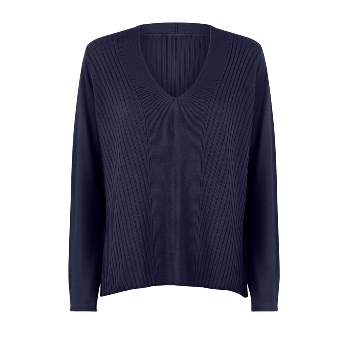 Top a maniche lunghe Merino Blend Top Long Sleeves