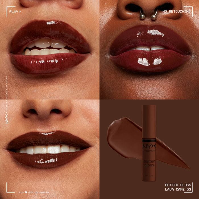 NYX Professional Makeup Butter Gloss Gloss Lava Cake
