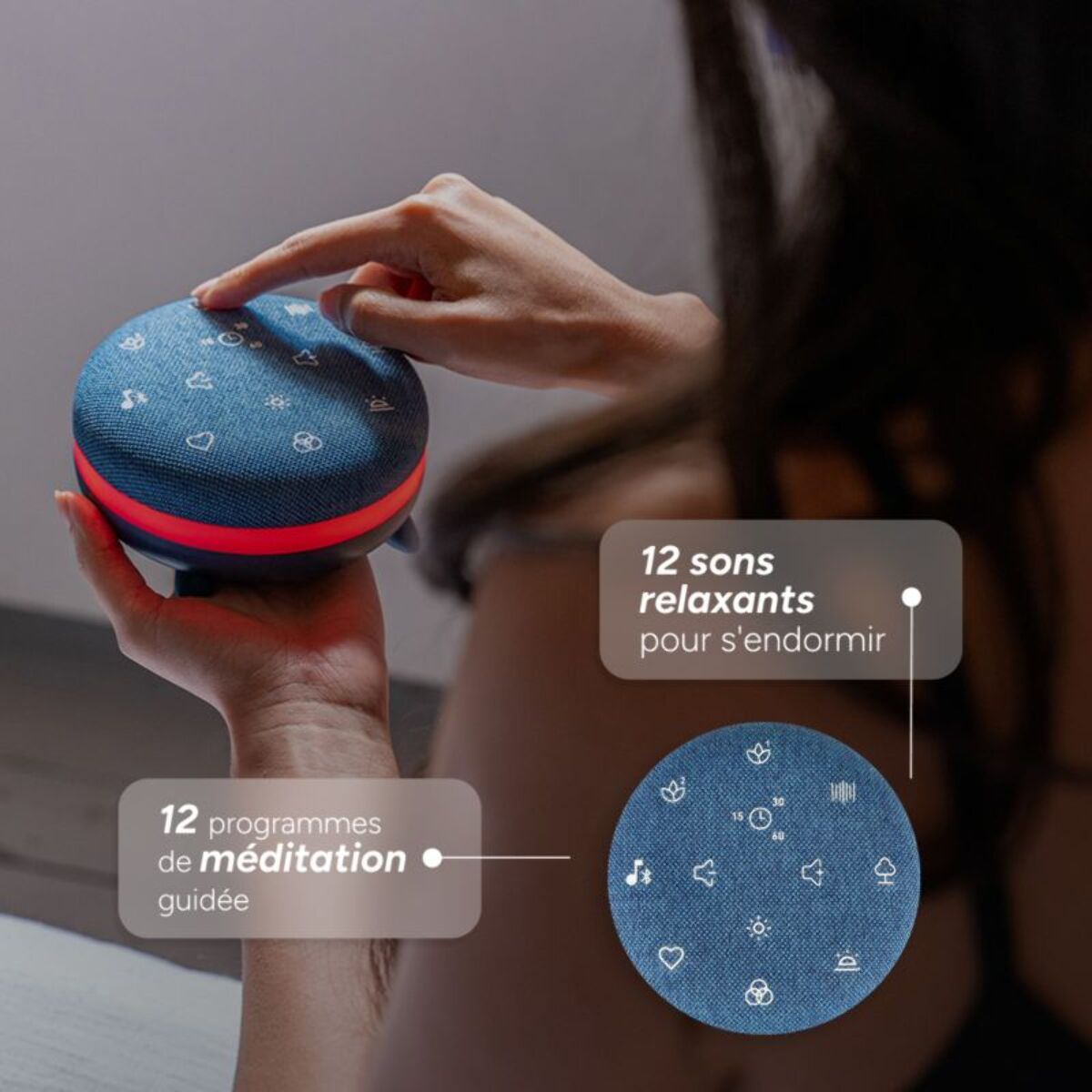 Générateur de bruits blancs TERRAILLON Zen Box Meditation