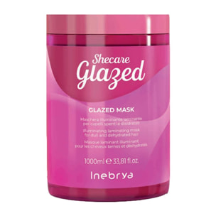 INEBRYA Shecare Glazed Maschera Illuminante Laminante 1000ml