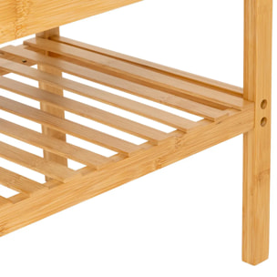 Range-chaussures "Cosy" en bambou 90x45,2cm