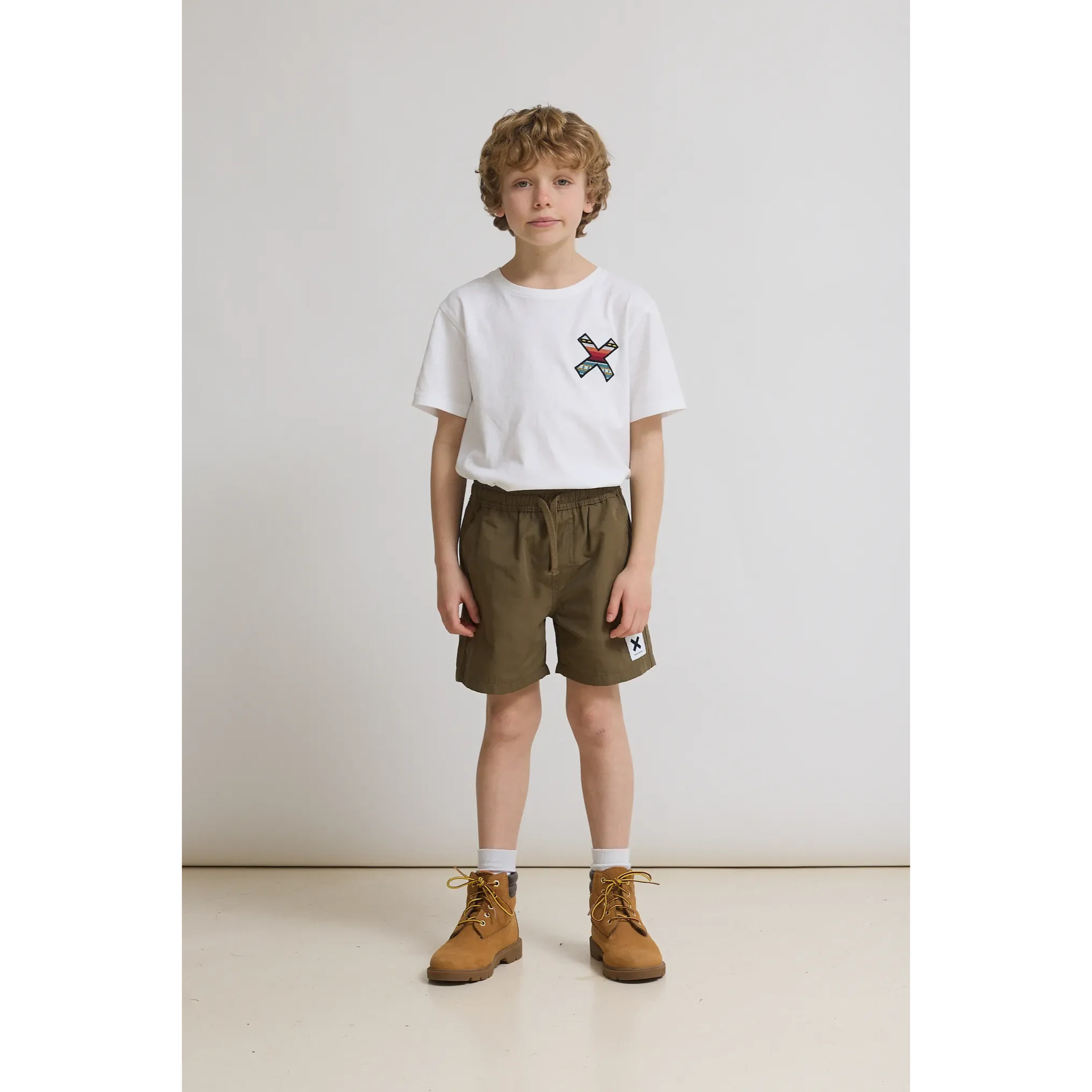 PANTALÓN CORTO KIDS VALLEY OLIVE GREEN