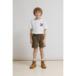 PANTALÓN CORTO KIDS VALLEY OLIVE GREEN