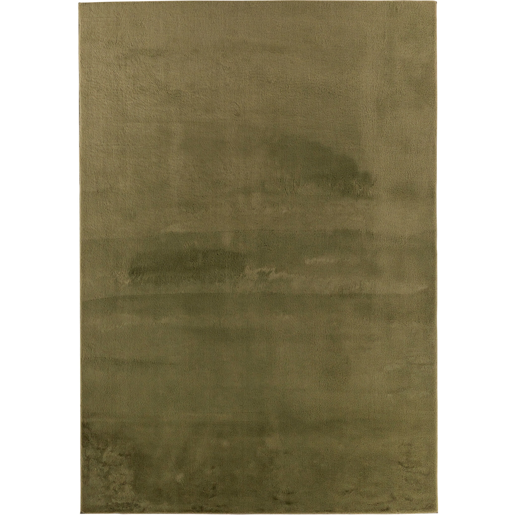 NUBE - Tapis doux et moelleux à poils courts vert - NUB6000VER