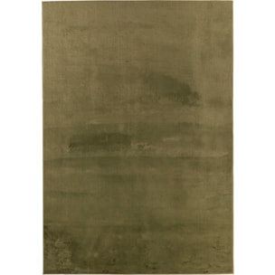 NUBE - Tapis doux et moelleux à poils courts vert - NUB6000VER