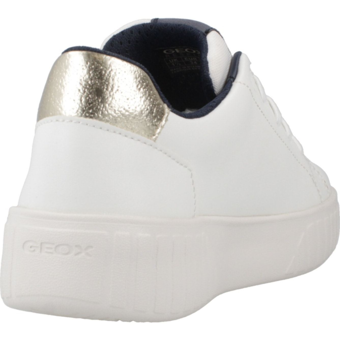 Zapatillas Niña de la marca GEOX  modelo J MIKIROSHI GIRL BLANCO