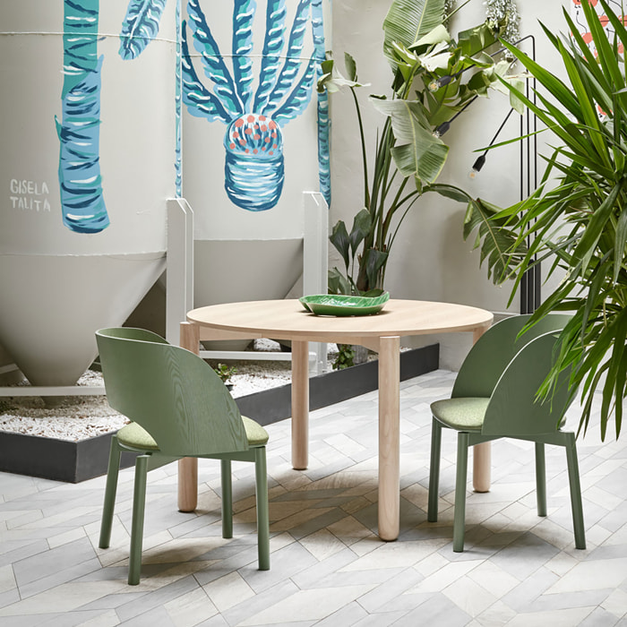 Silla Dam verde oliva 2P/Caja