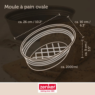 Set de 5 ustensiles de pâtisserie moule à gâteaux bols spatule et verre doseur Black metallic Black mettallic Zenker  Black mettallic