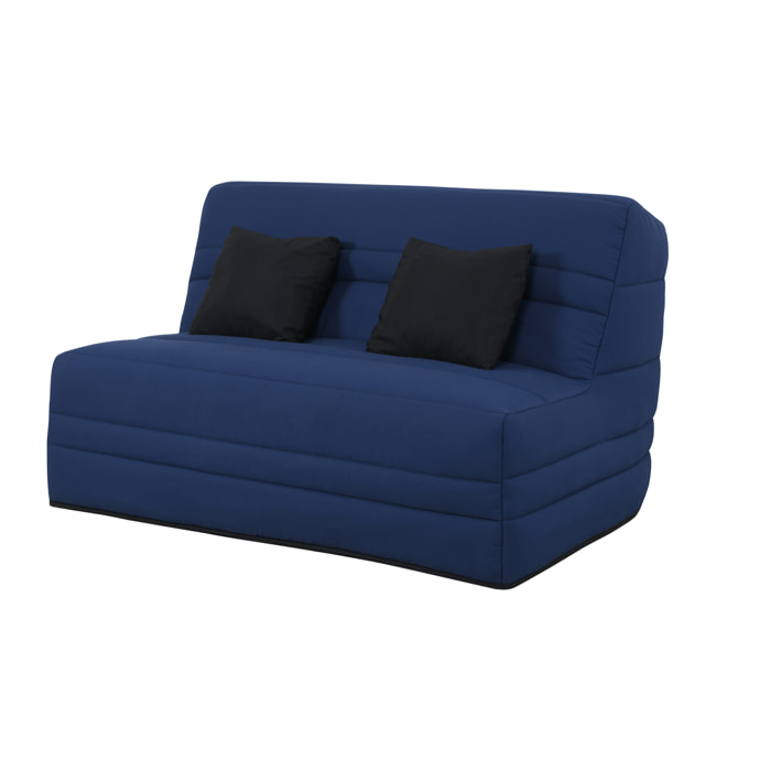 Banquette BZ WASSY 140x200, indigo