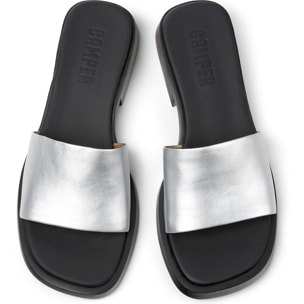 Sandalias - CAMPER Dana - Gris - Cuero liso