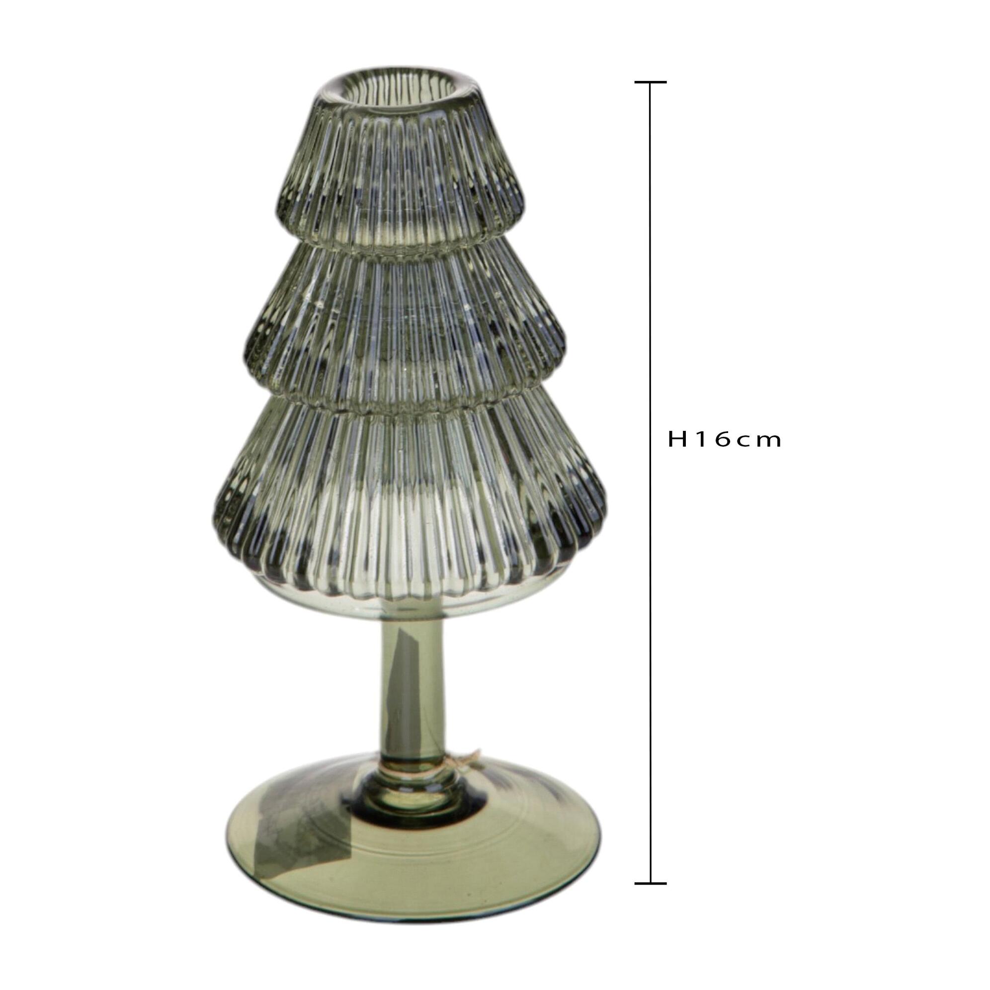 Portacandele albero - Pezzi 4 - 8xH16x8cm - Bianchi Dino SpA