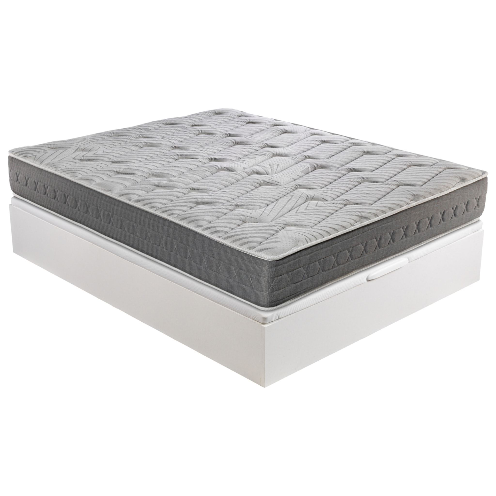 Colchón Visco y Espuma HR + Canapé Abatible | ENVIO, ENTREGA Y RETIRADA INCLUIDO | Ceramic Plus