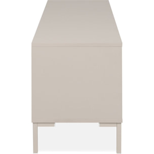 Meuble TV 2 portes 2 niches - RONDA