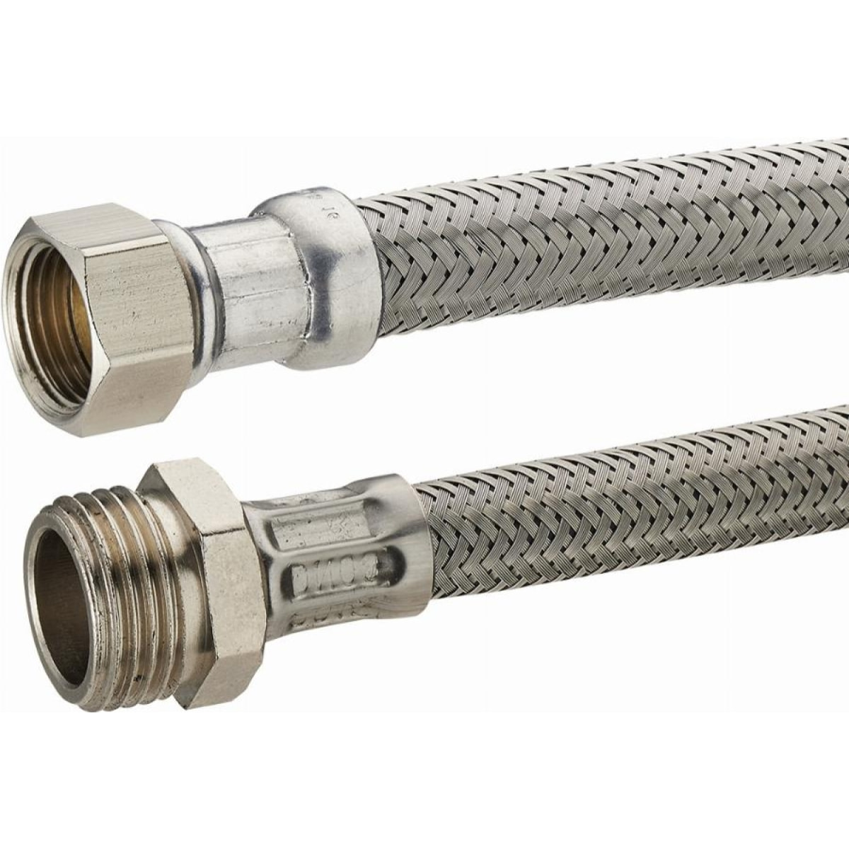 Flexible sanitaire inox mâle femelle F3/8 (12x17) NOYON & THIEBAULT - L 300 mm - DN8 - 2032-30PLL1