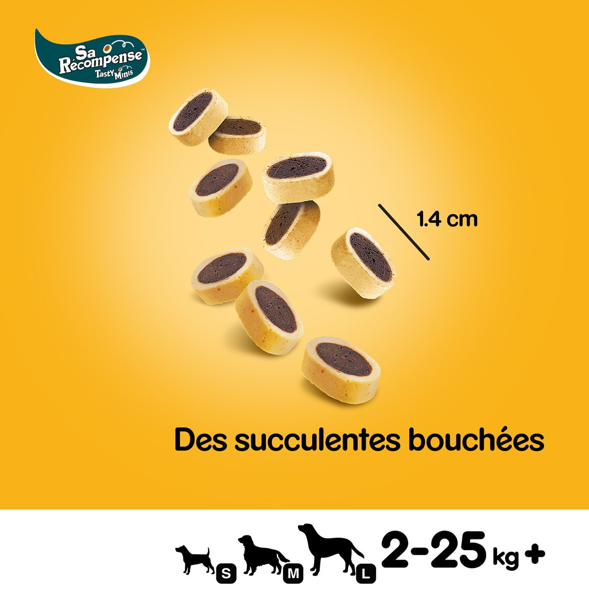 PEDIGREE Sa Récompense Friandises saveurs boeuf et fromage pour chien (6x140g)