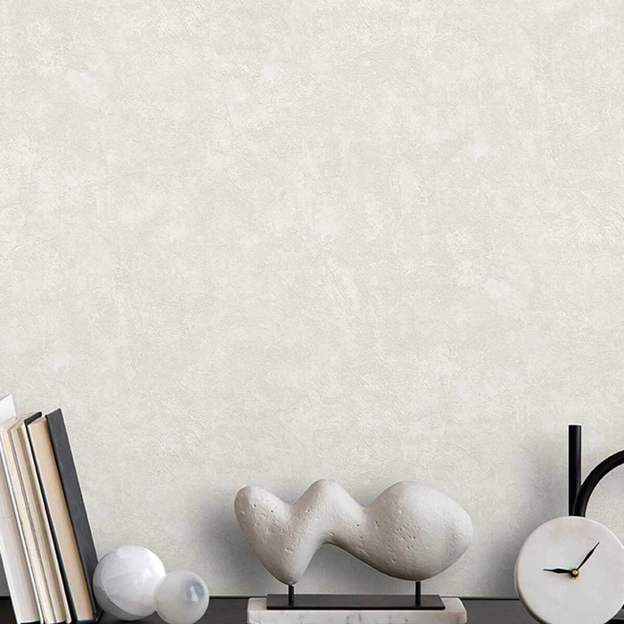 Papier peint texture blanc cassé lumineux