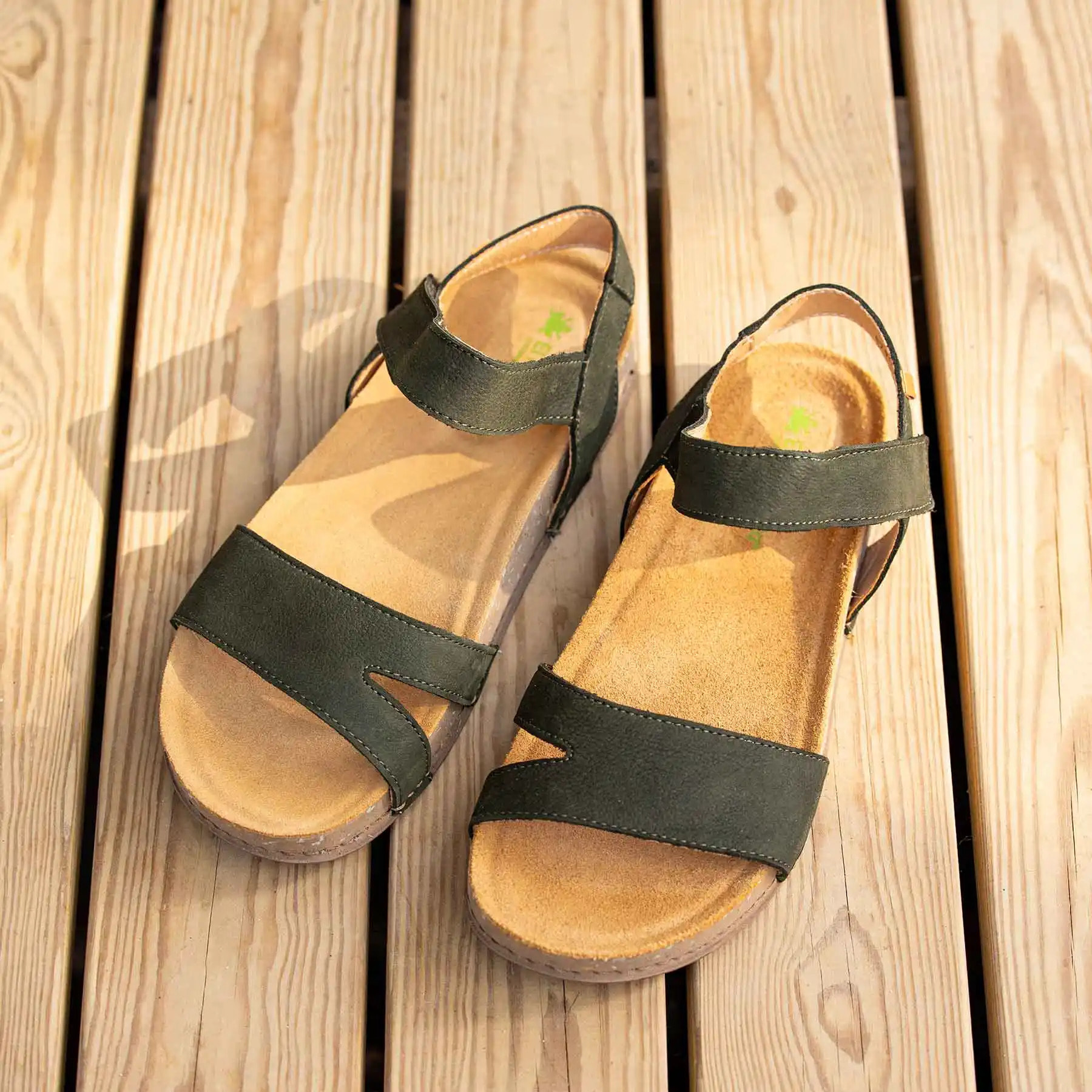 Sandalias N5790 NOBUCK LAVADO MALVA / BALANCE color Malva