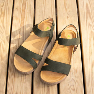 Sandalias N5790 NOBUCK LAVADO MALVA / BALANCE color Malva
