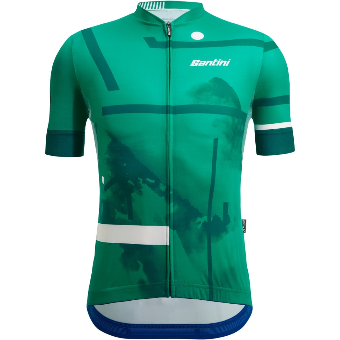 Delta Berg - Maillot - Verde - Hombre