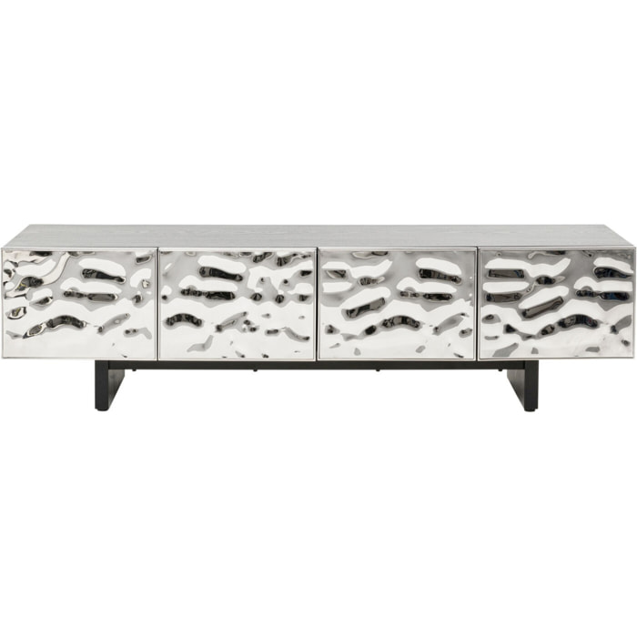 Meuble TV Caldera chrome Kare Design