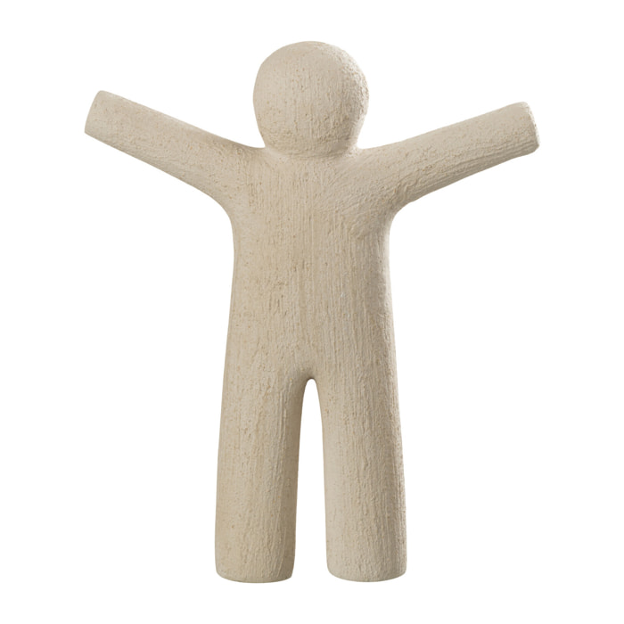 J-Line figurine P'tit Maurice - polyrésine - beige - small