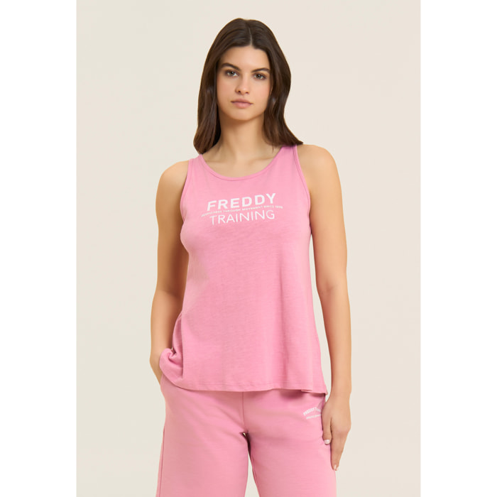 Canotta “FREDDY TRAINING” in Jersey Fiammato