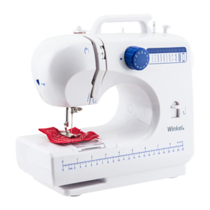 Máquina de Coser, 12 Puntadas, 2 Velocidades, LED, 7,2 W.