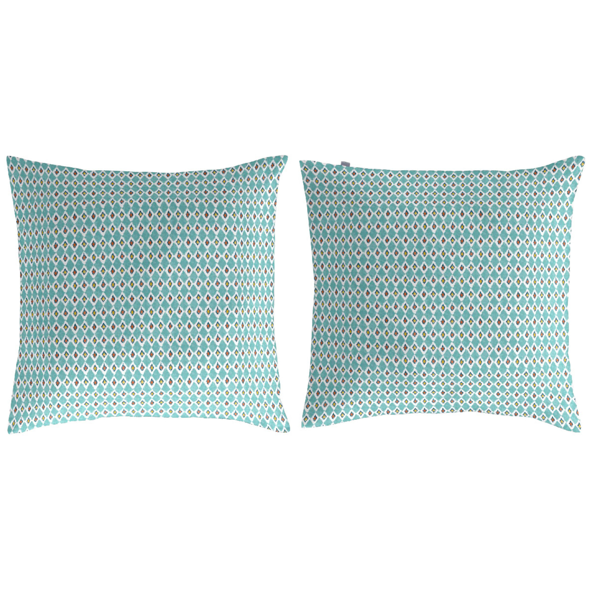 2 Taies d'oreiller en coton 65x65 cm BATU B