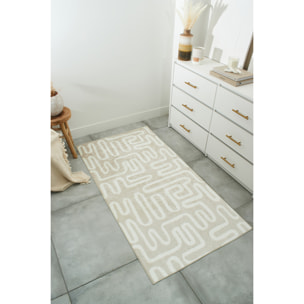 GREGE - Tapis moderne motif labyrinthe