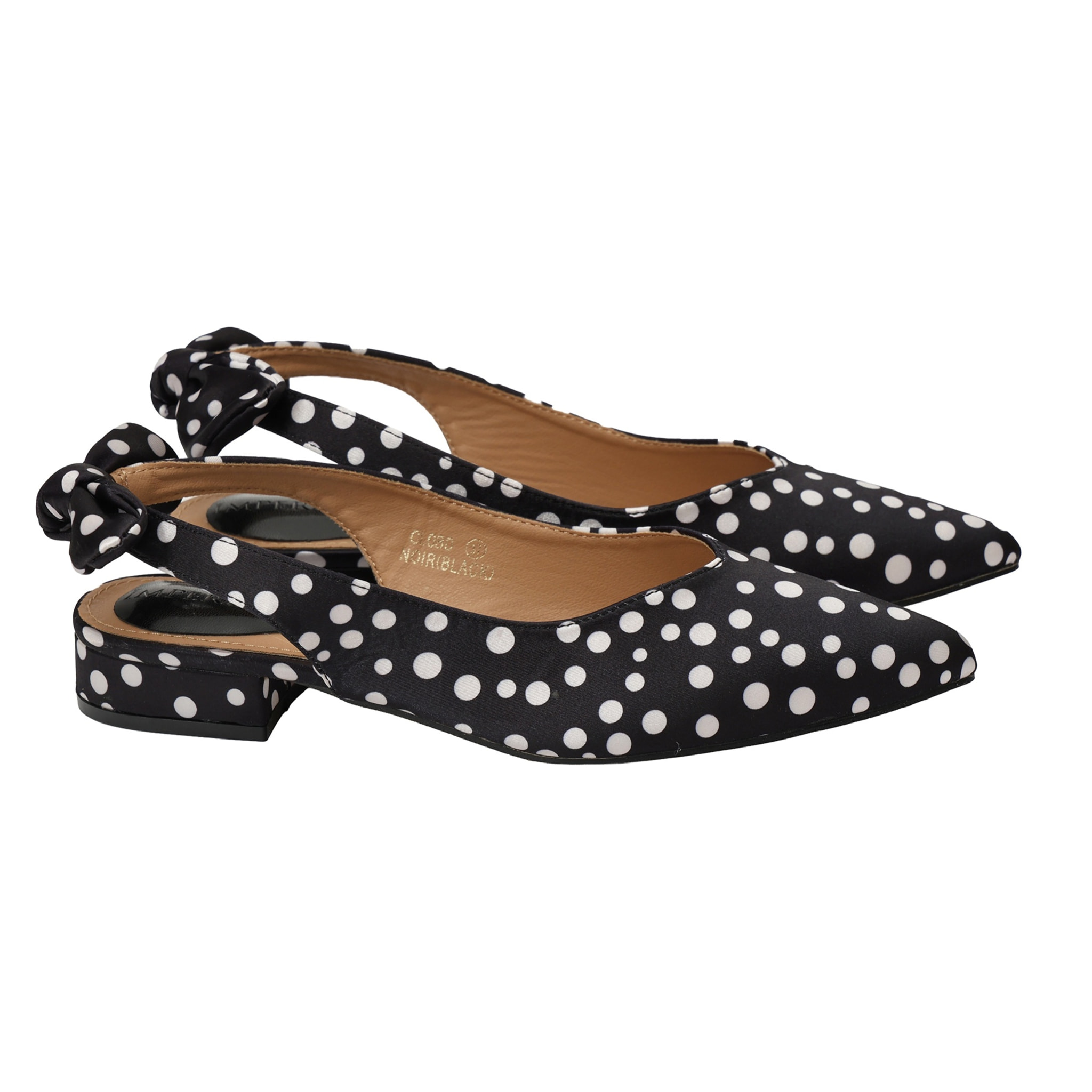 Ballerine pois - tacco 3,0 cm