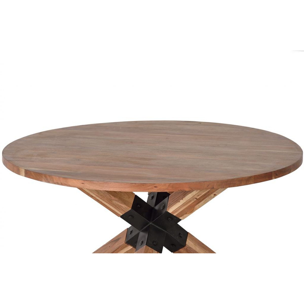 Mesa de comedor - Madera de Acacia y Metal