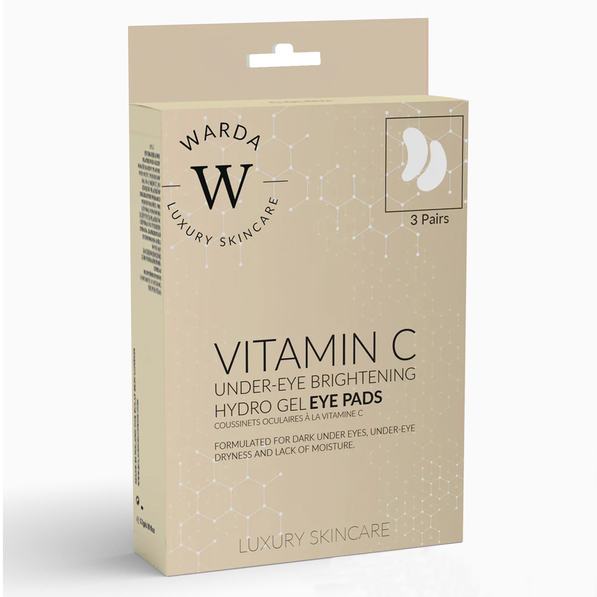 Warda - HIDROGEL ILUMINADOR DEBAJO DE OJOS CON VITAMINA C x 3