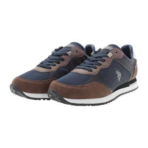 Sneakers U.S. Polo Assn. marrone scuro