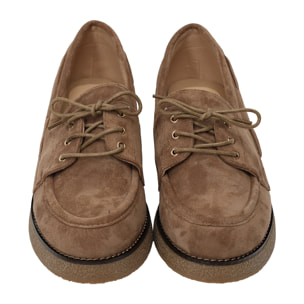 Mocassino stringato - tacco 4,0 cm