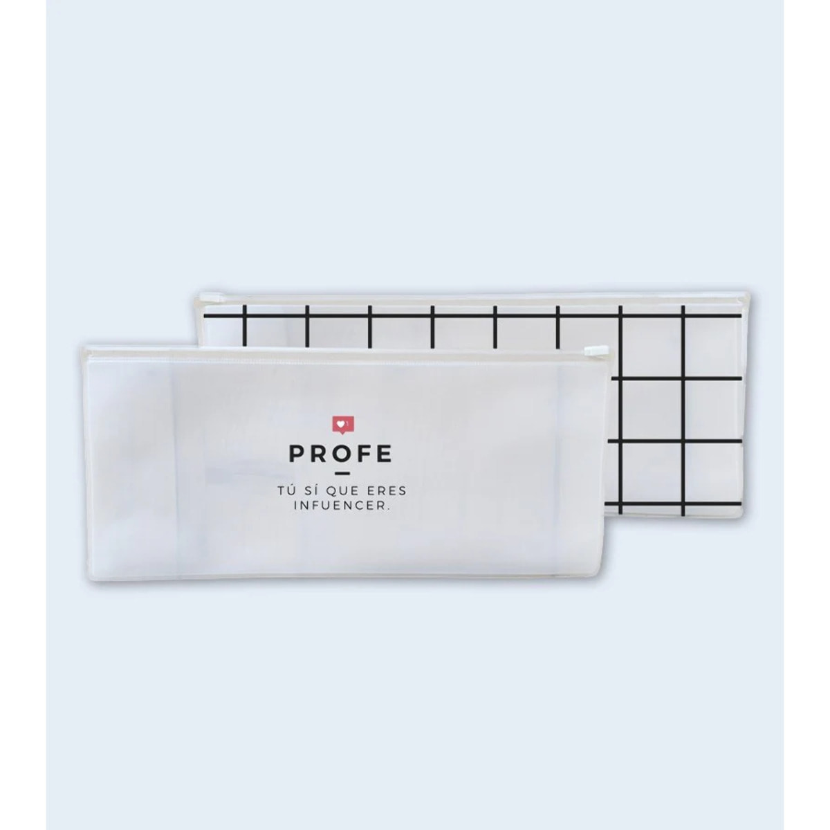 Estuche Plástico "Profe, tú sí que eres influencer"