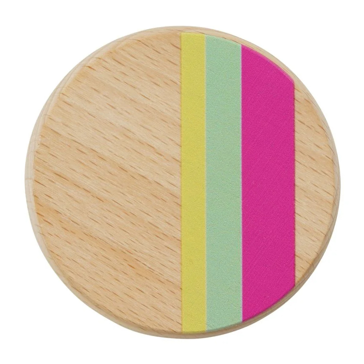 Décapsuleur rond en bois 6 cm Tasty Green