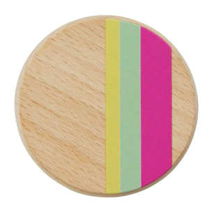 Décapsuleur rond en bois 6 cm Tasty Green