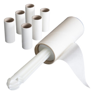 Brosse rouleau adhesive à  vêtement + 6 recharges 3M MSV