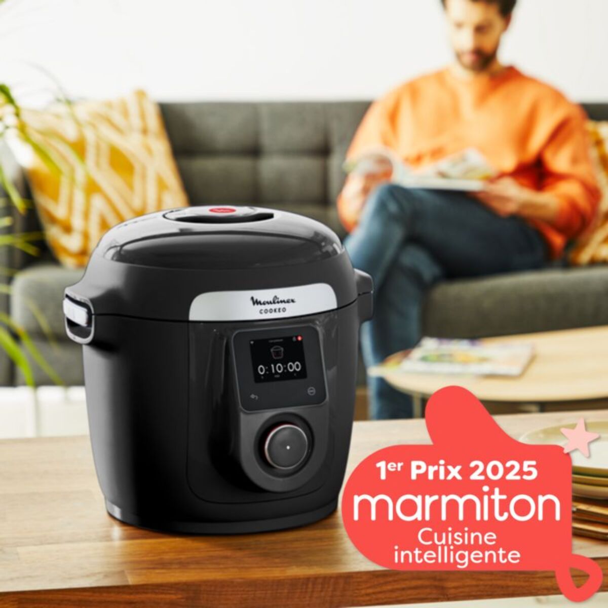 Cookeo MOULINEX Wifi 9-en-1 CE952810