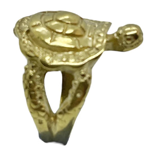 Anillo tortuga dorado