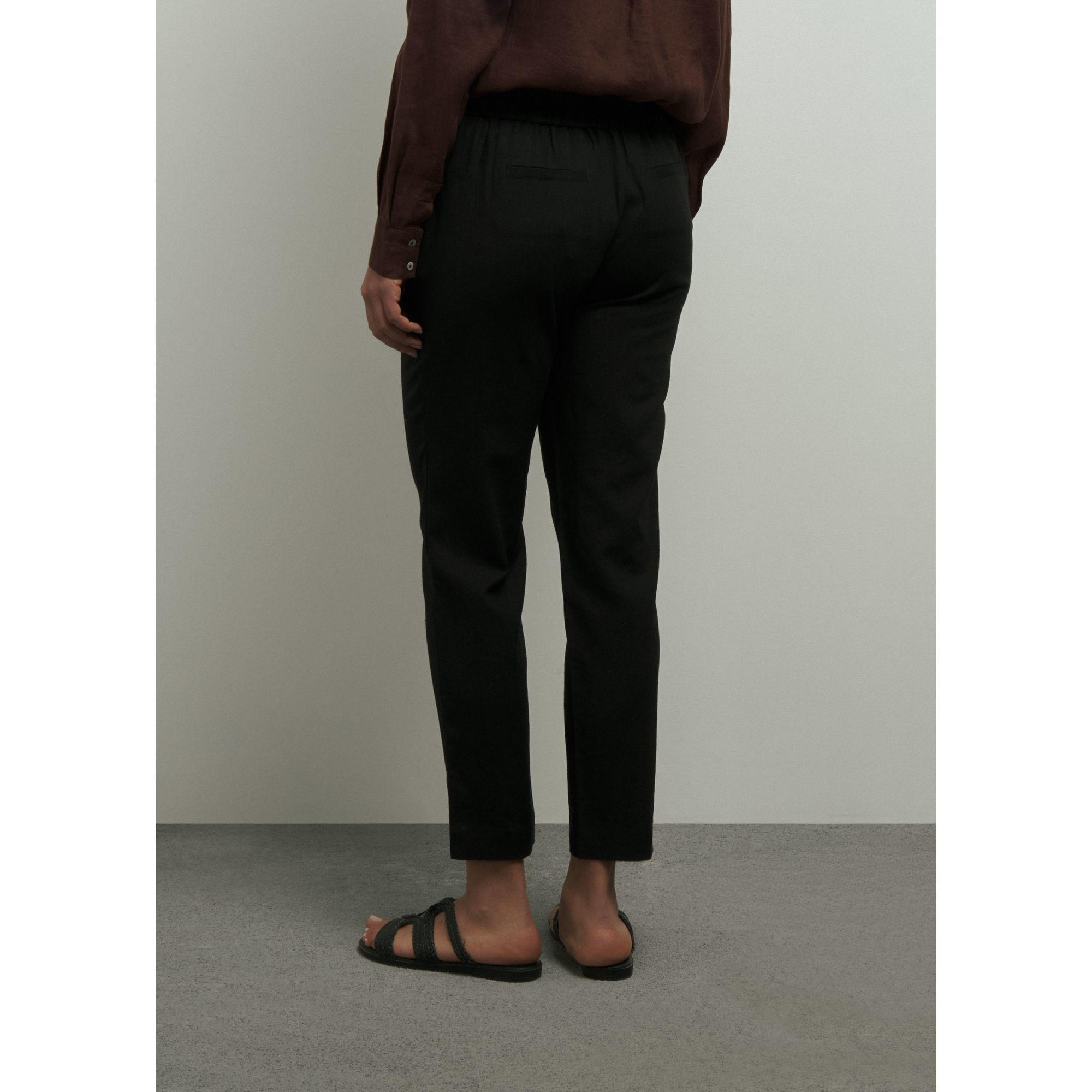 PANTALONE NERO CONBIPEL