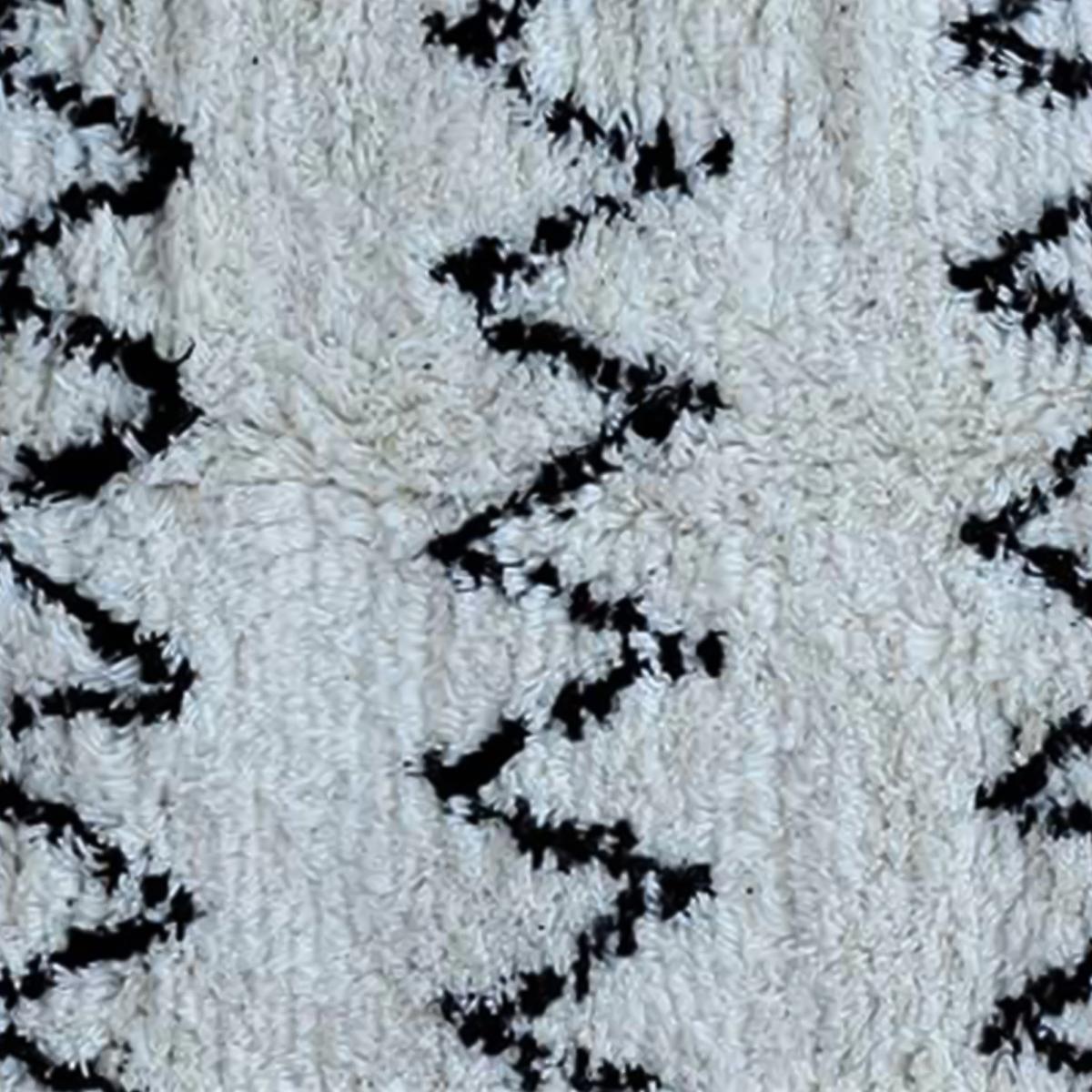 Authentique tapis berbère fait main en laine HOVI