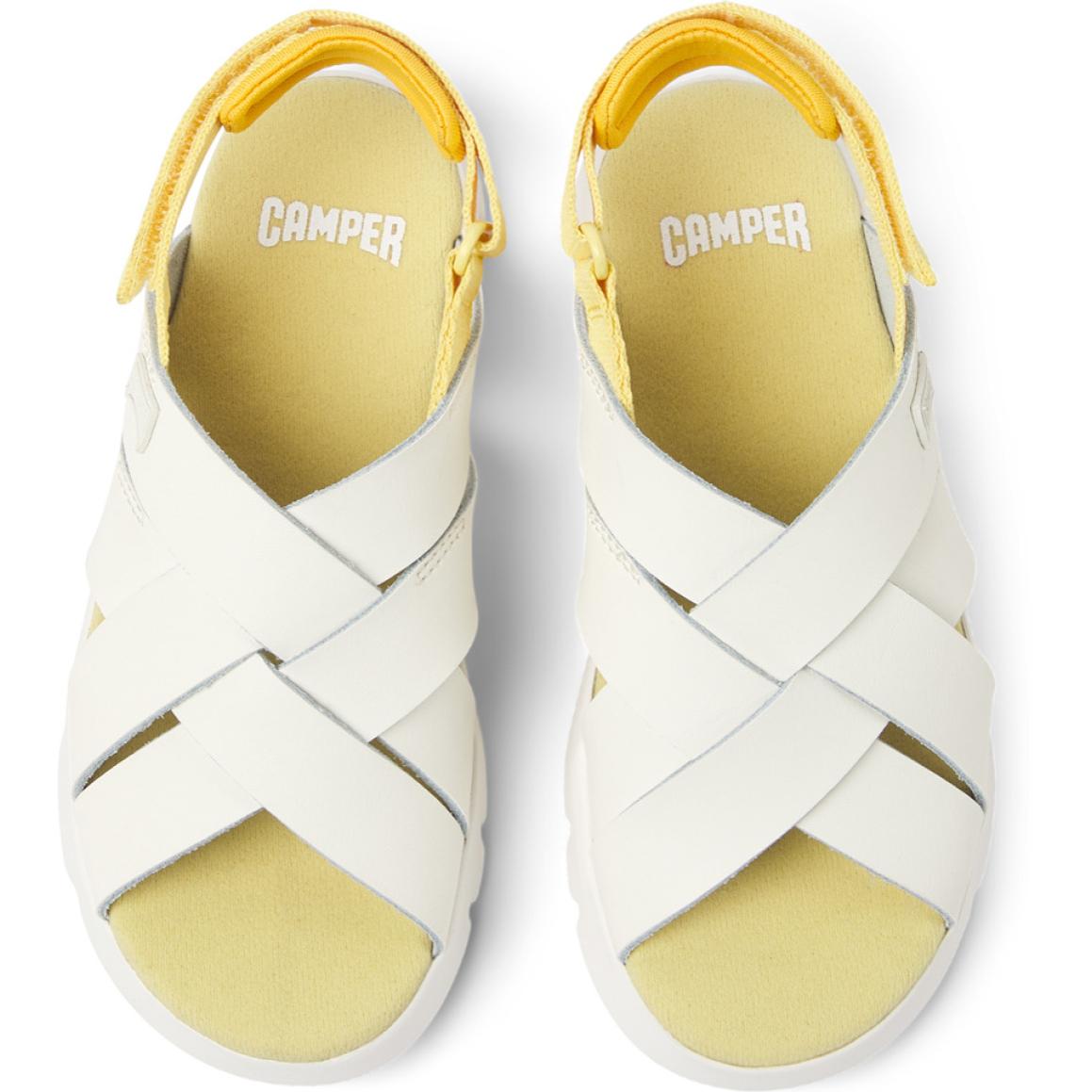 CAMPER Oruga - Sandali Bianco Bambino Unisex