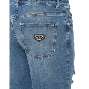 PHILIPP PLEIN Jeans Taglio super dritto